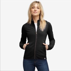 American Giant Moto Zip Up Sweater